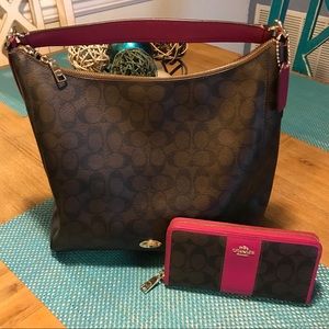 Coach Hobo bag and wallet